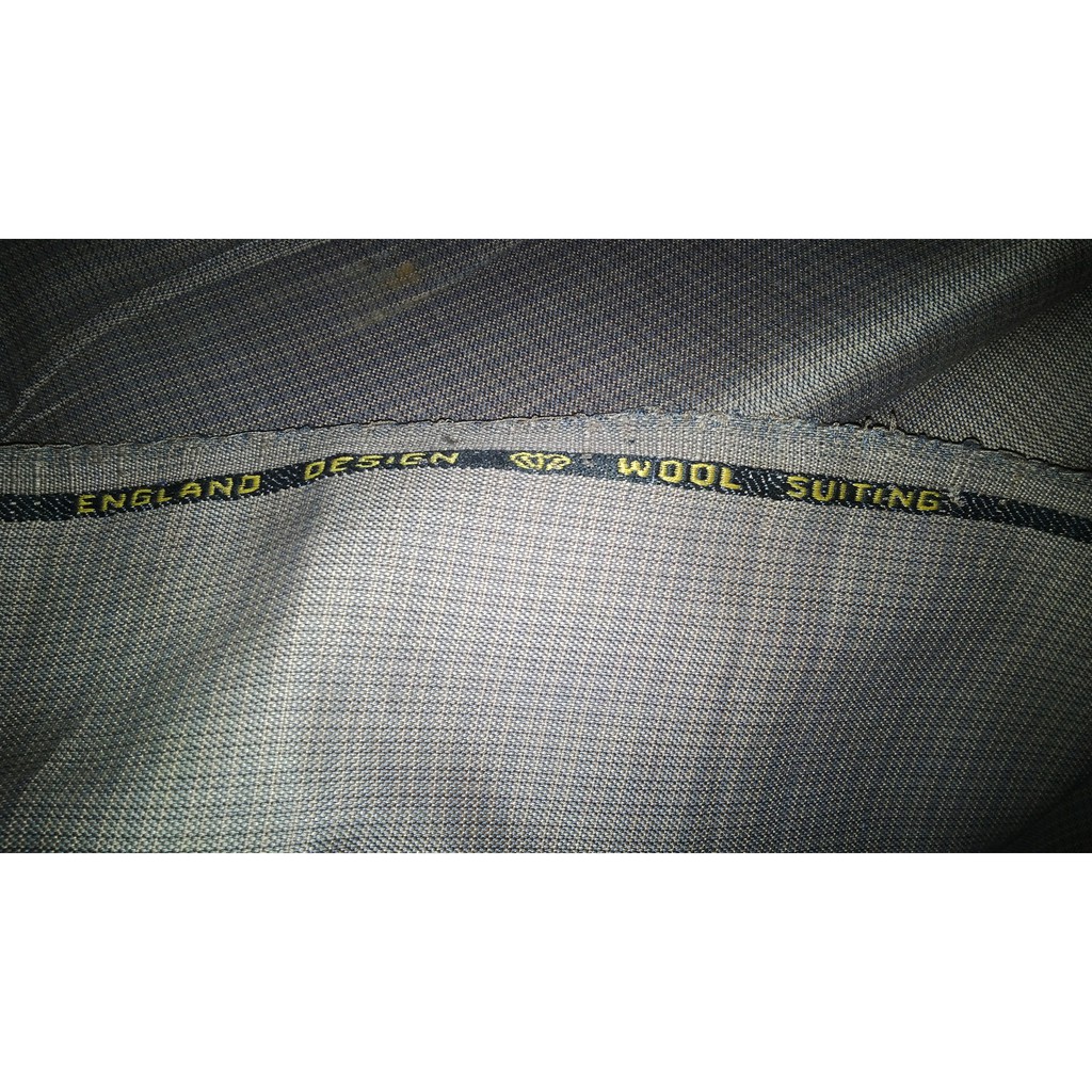 

England Wool motif kotak soft colour lebar 150 cm