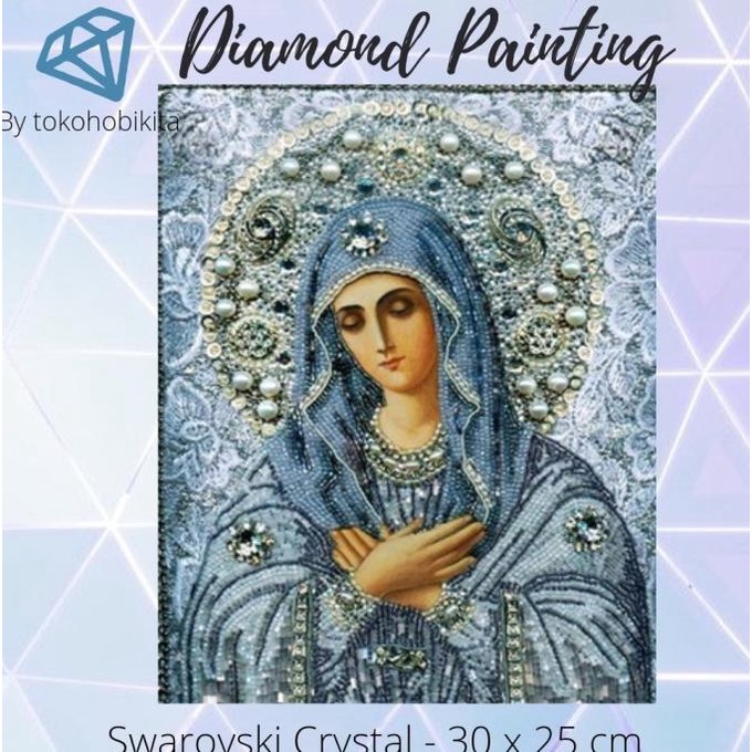 DIY DIAMOND PAINTING BUNDA MARIA CRYSTAL EDITION Lc