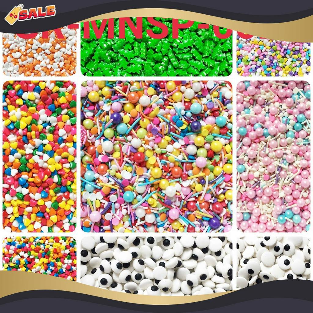 

HOT PRODUCT GRMNSP21 Sprinkles trimit springkel 1gr pohon hati mata rainbow yamama baking grosir murah sprinkles cake dekorasi mutiara trimit decoration story sprinklestory sprinklesstory sprinkle story yamama baking
