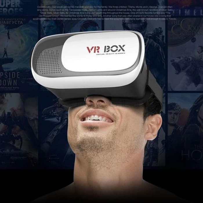 Visual reality kacamata 3 dimensi UPZme