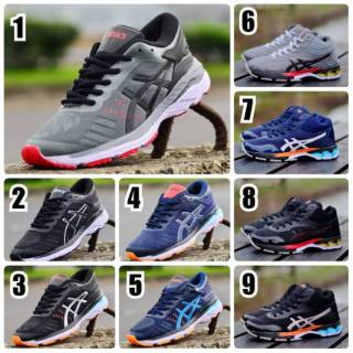 Sneakers kets  kayano  outdoor sepatu  pria olahraga sport 