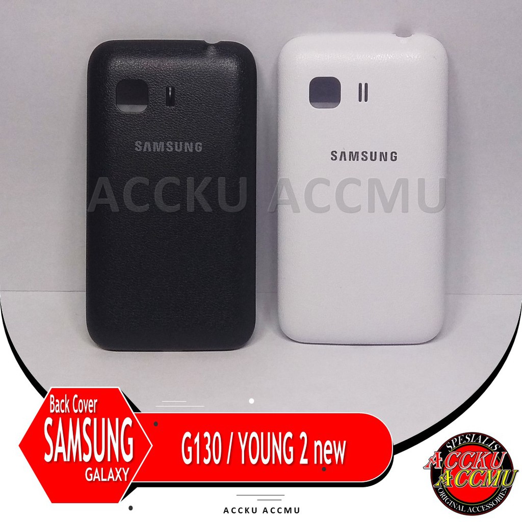 TUTUP BELAKANG BACK COVER SAMSUNG GALAXY YOUNG 2 / G130 ORIGINAL
