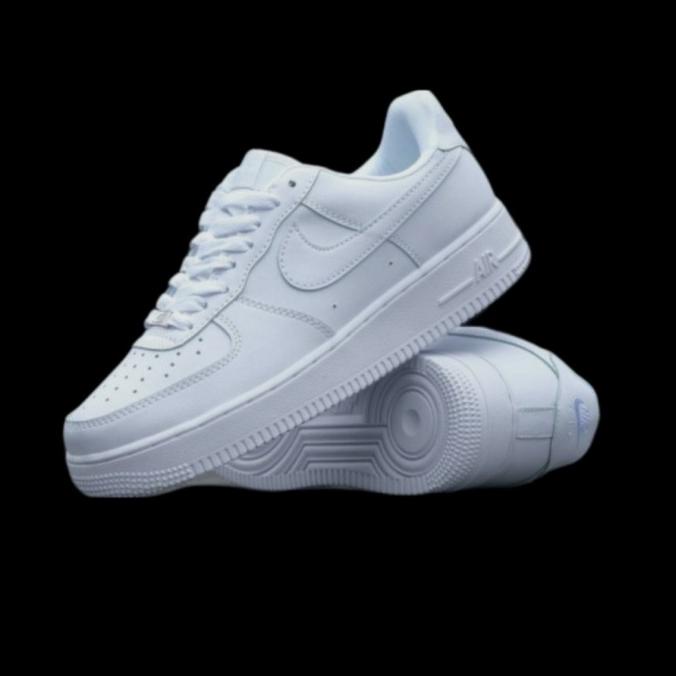 SEPATU NIKE AIR FORCE 1 ONE PUTIH PREMIUM BNIB MURAH