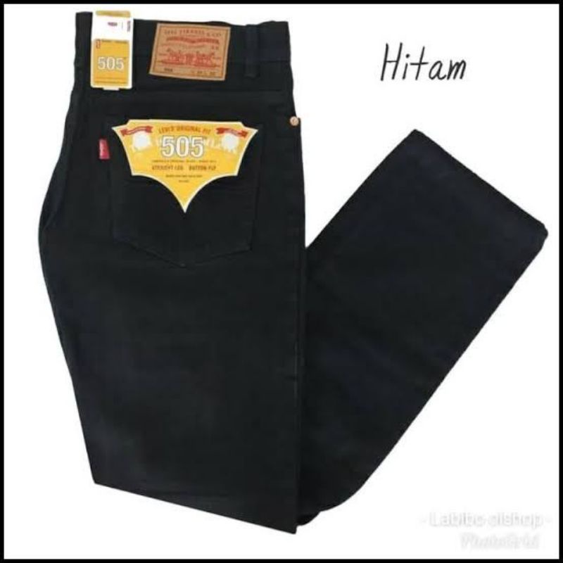 Celana Levis Pria/Celana Levis Wanita/Celana Jeans Karet/Celana Jeans 505