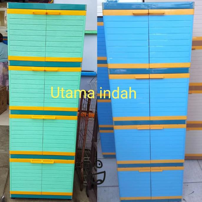 Lemari Pakaian / Lemari Plastik / Mini Club 3 Susun