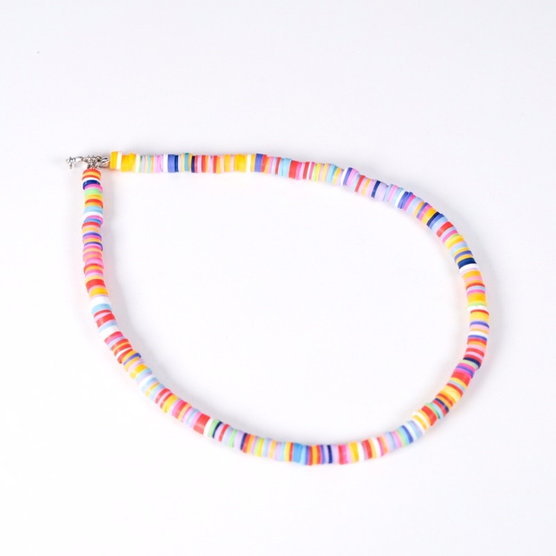 Choker Kalung Ethnic Bohemian Full Color Pria Wanita