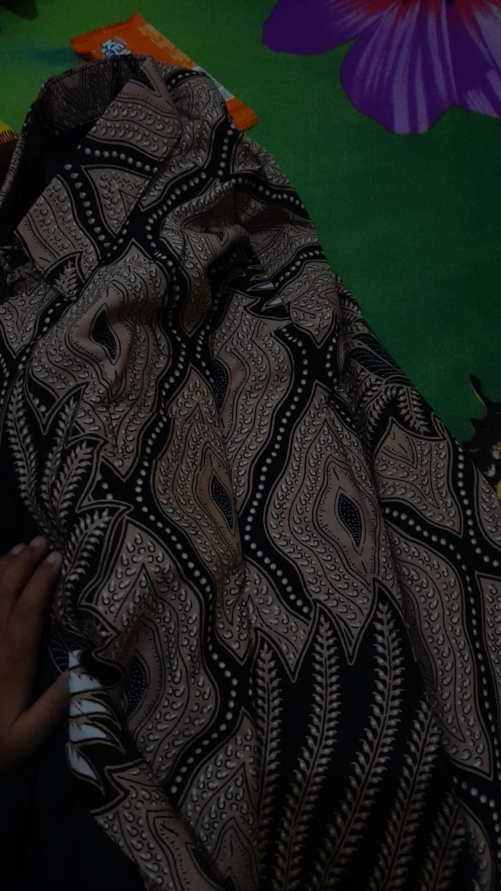 Pari Seiket Batik Pria Lengan Panjang Full Furing Batik Solo