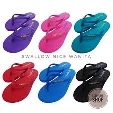 (MURAH SWALLOW NICE DEWASA) Swallow Nice Size 10-10.5 / Sandal Rumahan Keren / Sandal Jepit Murah