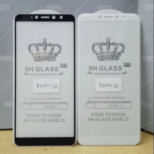 Tempered Glass Xiaomi Redmi S2 Full Lem 9D - SC