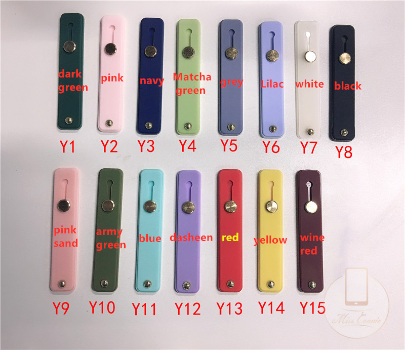Stand Holder Bahan Silikon Warna Permen Untuk Iphone Dan Android