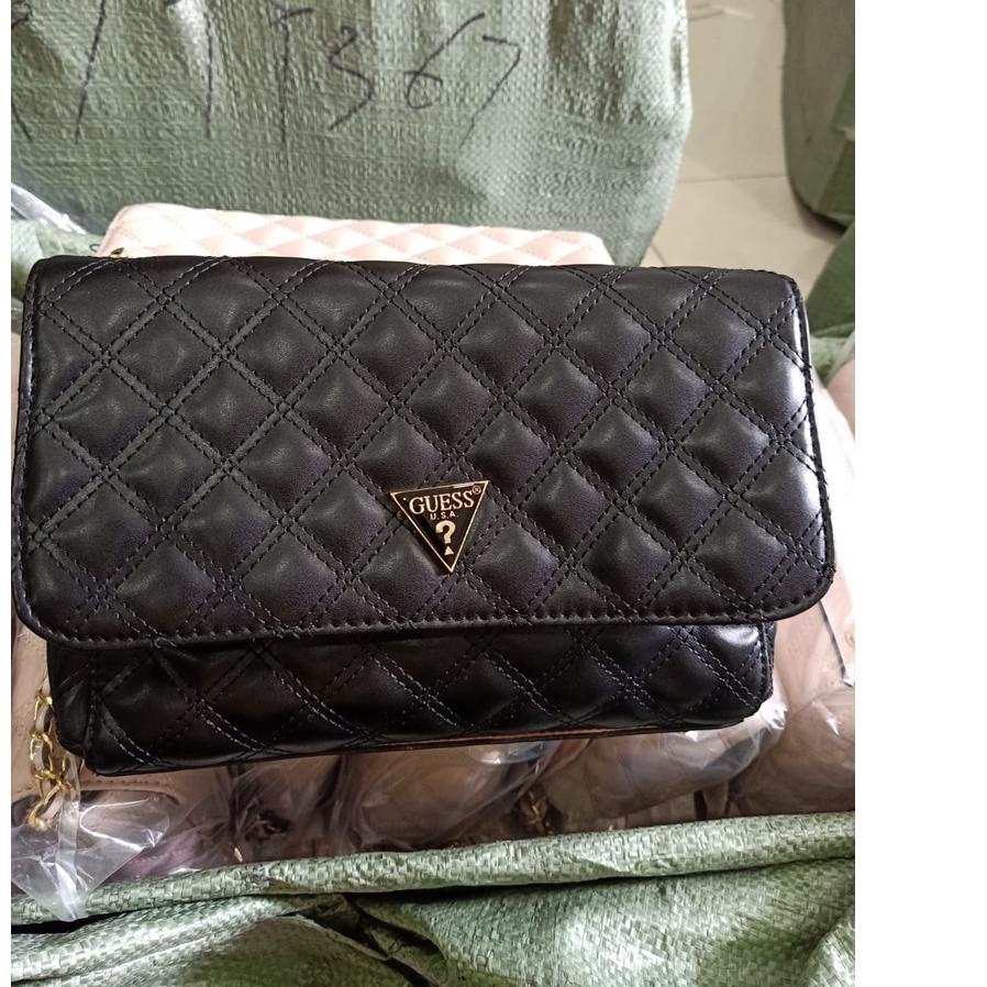 ➤ 7.7 BIG SALE TAS WANITA PREMIUM IMPORT GU3SS ILLANA QUILTED # 66852 ☼