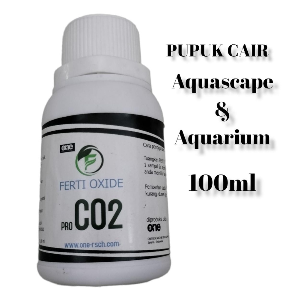 FERTI OXIDE FERTIQUA ECO CO2 FERTILIZER 100ML DAN 250ML PUPUK CAIR AQUASCAPE AQUARIUM