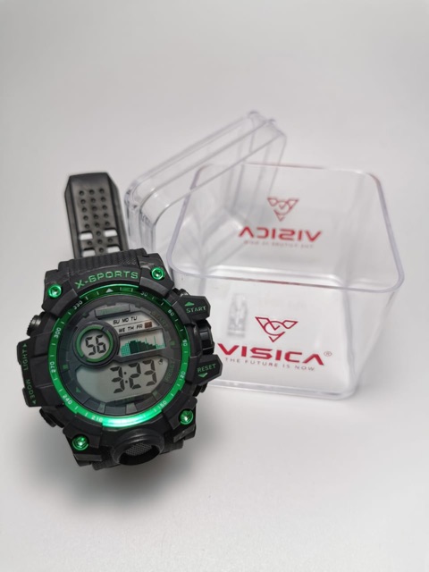 Jam Tangan Asli VISICA 640 Tali Rubber Anti Air