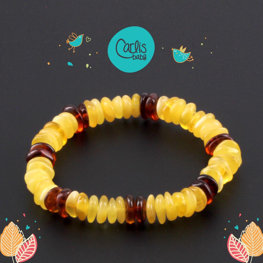 CCE69 Gelang Baltic Amber Dewasa By CARLIS BABY