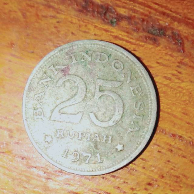 Uang kuno 25 rupiah