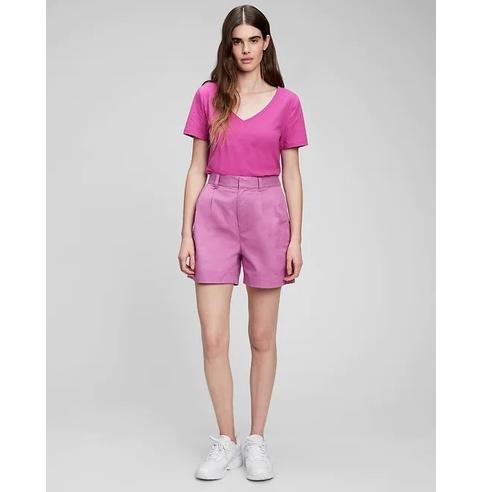 ㅨ Kaos GAP 100% Organic Cotton Vintage V-neck T-shirt [PART 2] ヅ