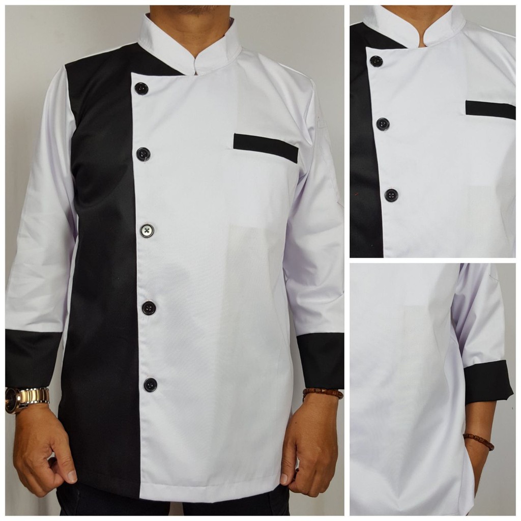 Baju Chef Model 5 Shopee Indonesia