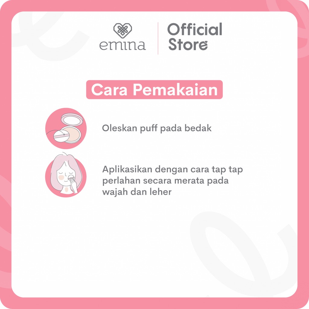 Emina Daily Matte Compact Powder 11 g BISA COD