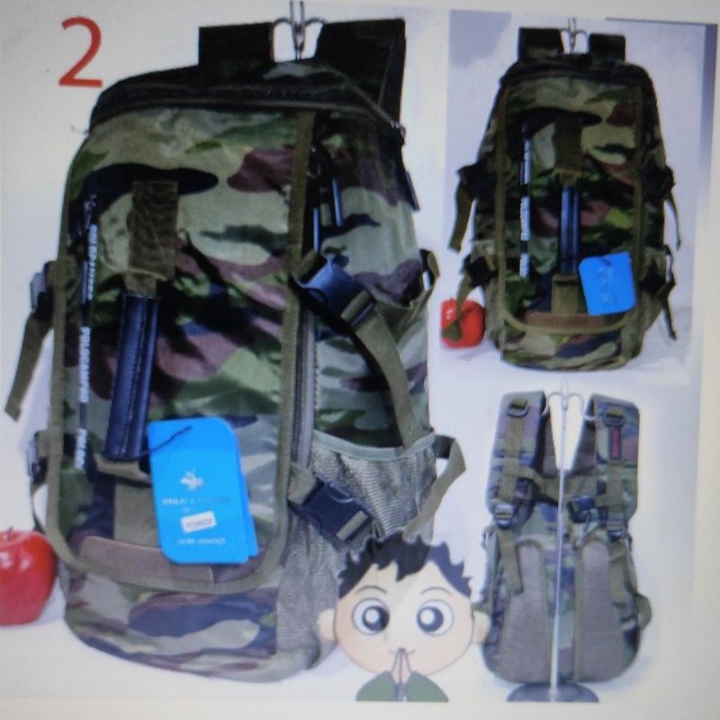 TAS RANSEL POLO CAMPRO ARMY R02 import