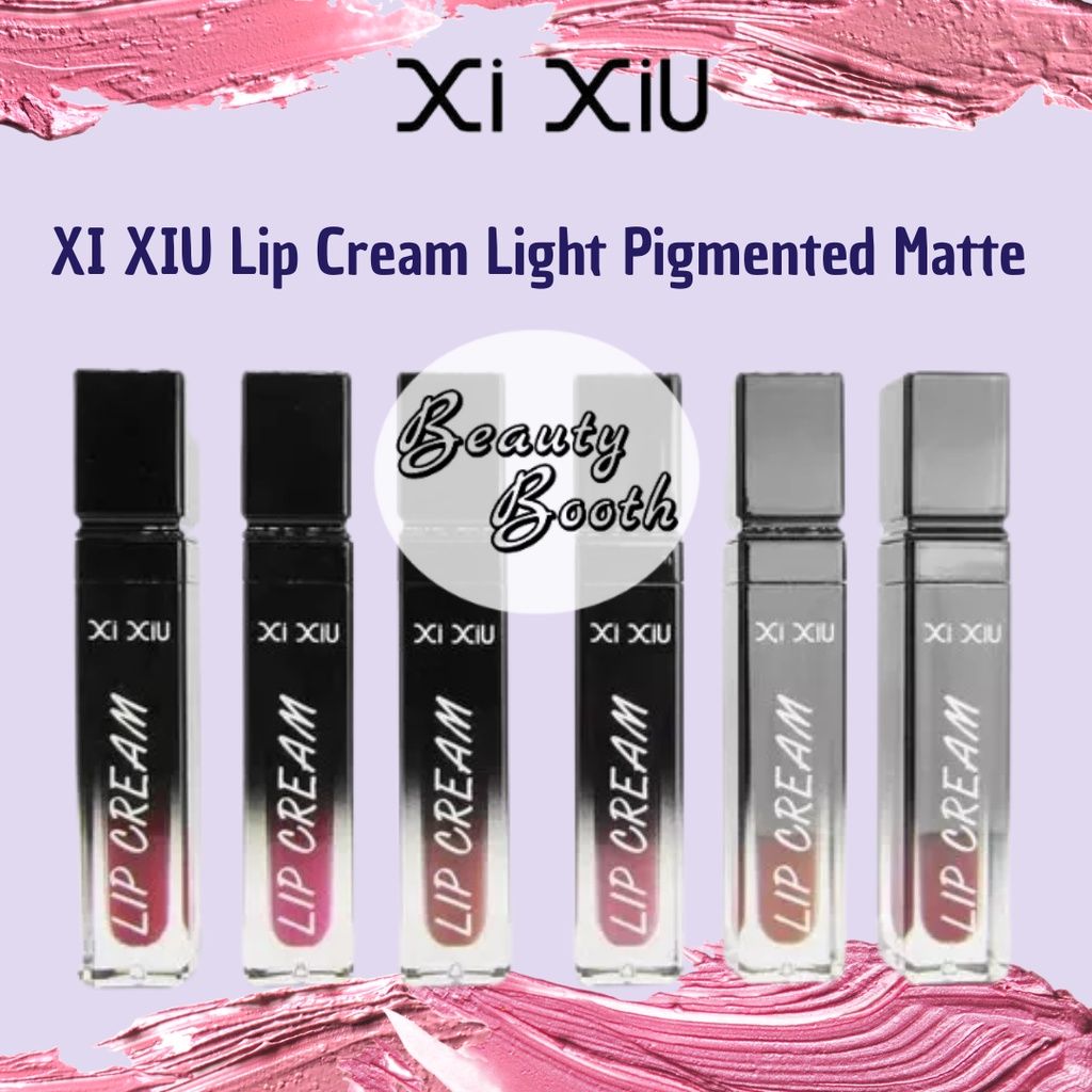 XI XIU Lip Cream Light Pigmented Matte | XIXIU Lip Matte | Lipstik | Liptint