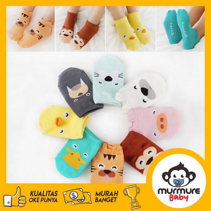 MURMURE.BABY | [1KG 83PCS] KAOS KAKI BAYI ALA KOREA / BABY SOCKS ANTI SLIP BAYI 3D / SOCK ANAK