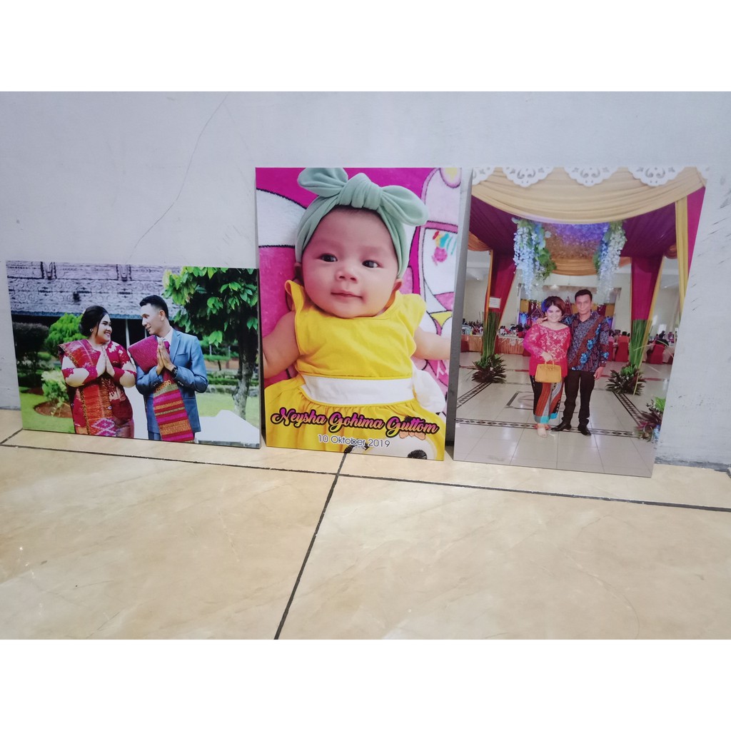 Pajangan dinding custom bisa cetak photo hiasan dinding photo baby