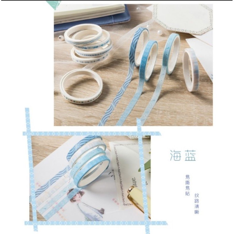 

Washi Tape Slim Motif (RA158)