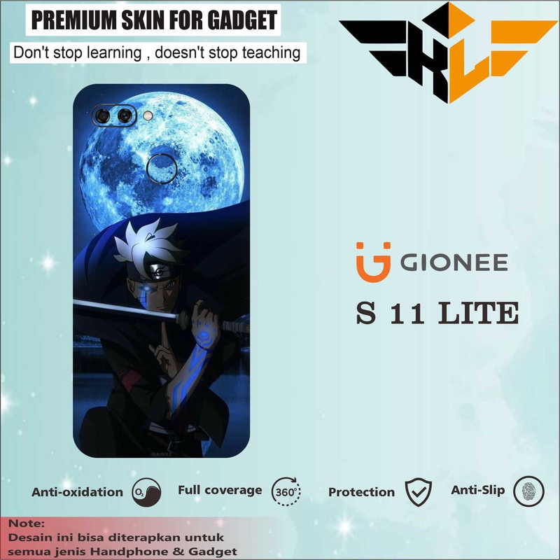 Beli 1 Geratis 1 SKIN HANDPHONE GIONEE S11 LITE  NARUTO