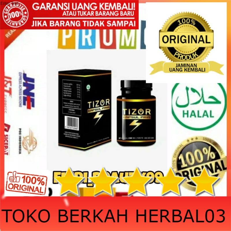 100% ASLI Tizor Obat Asli Impotensi Dan Prostat Aman Bpom di jamin Original Dan Berkualitas