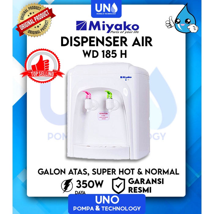 Miyako Dispenser Air Water Dispenser WD 185 H / WD185H / WD-185 H