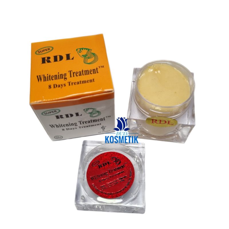 CREAM RDL SUPER WHITENING 8 DAYS /PCS