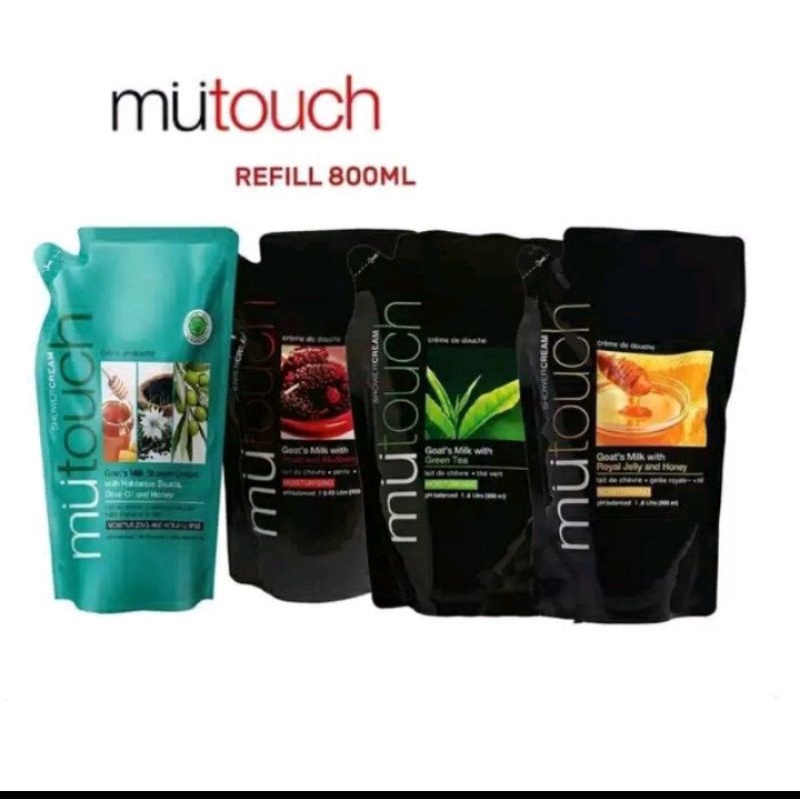 MUTOUCH]MUTOUCH GOAT'S MILK SHOWER REFF 800ML/MUTOUCH SABUN