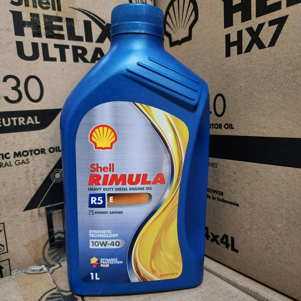 Shell Rimula R5E 10W-40 - OLI MOBIL ( 1 LITER )