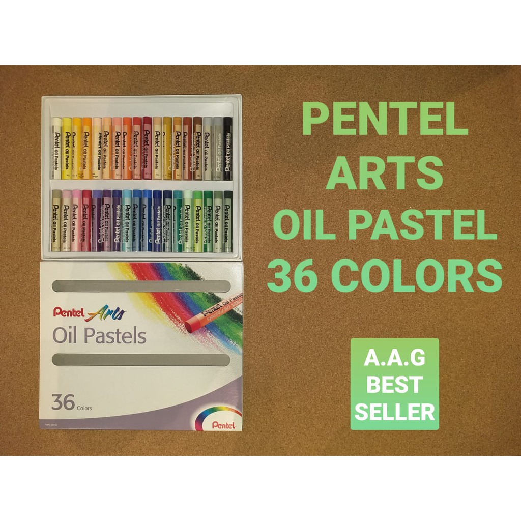 

PENTEL ARTS OIL PASTEL 36 COLORS