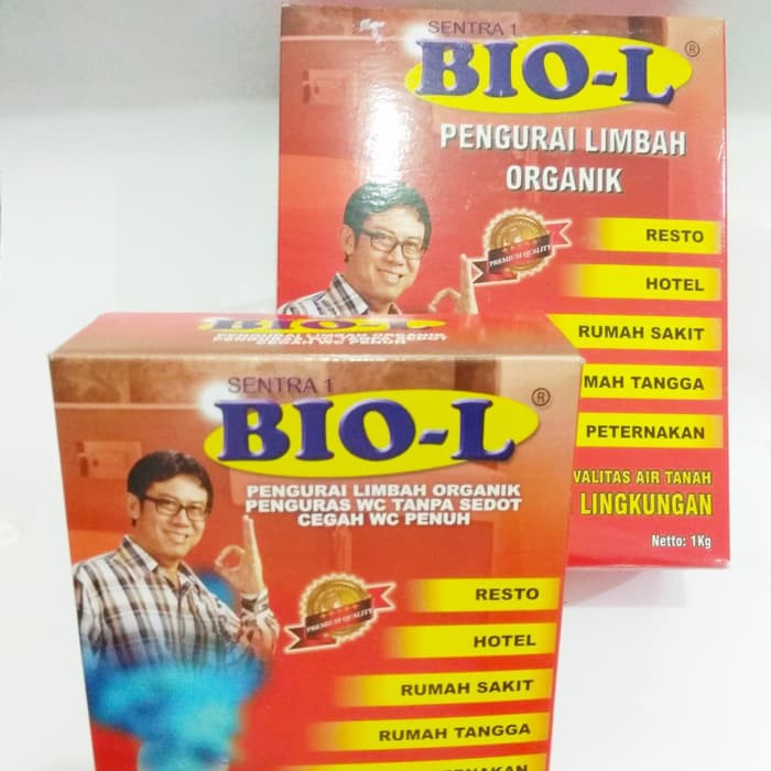 penguras wc Bio L asli / Penghilang bau limbah / anti sumbat