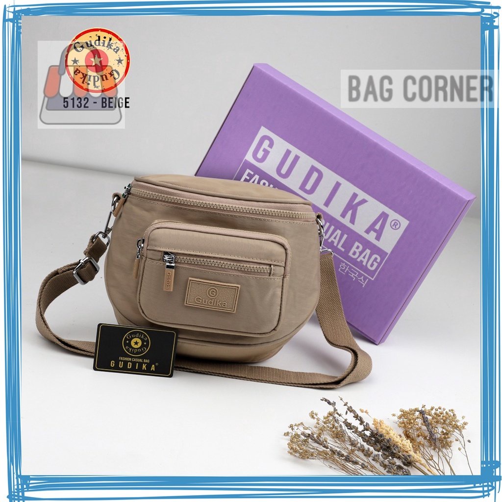 BagCorner - GUDIKA - Tas Sling Bag Wanita Modis Import Original 5132 - Tas Wanita Tas Selempang Bahu