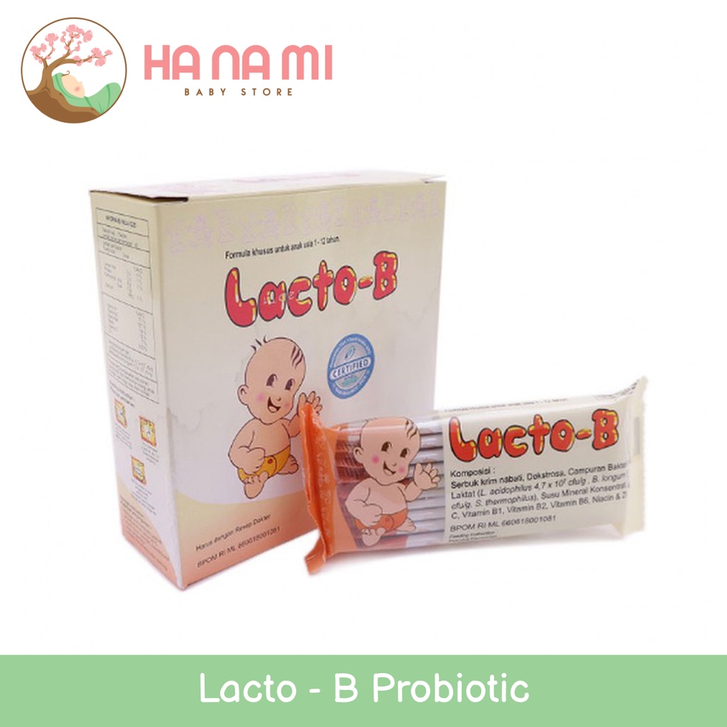 Lacto-B Probiotik Sachet - Pengobatan Diare