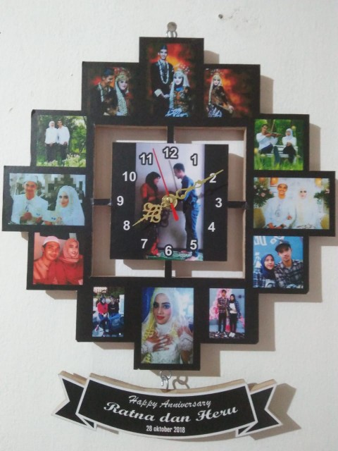 Jam Kayu Foto/jam Kayu Vintage/jam Kayu Custom