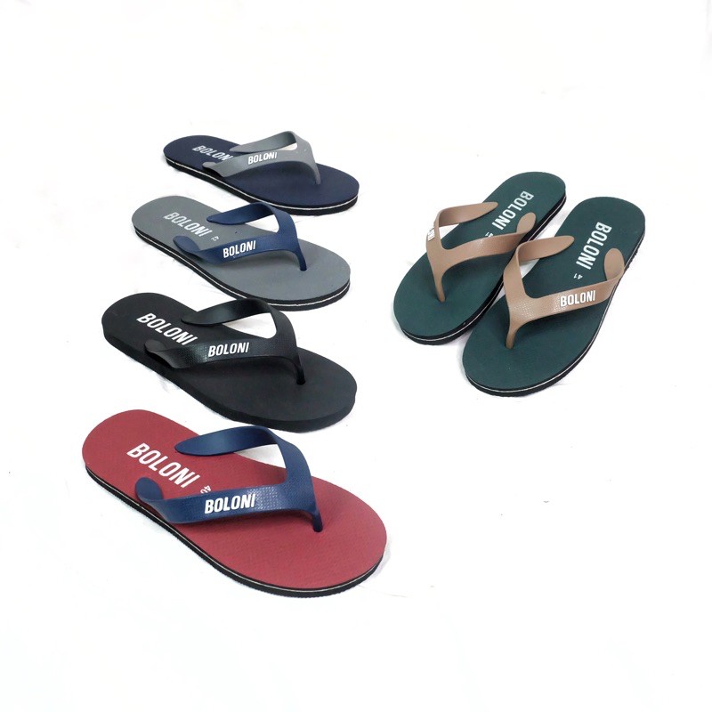 [ TOKYO ] sandal BOLONI japit pria/sandal cowok/men slippery