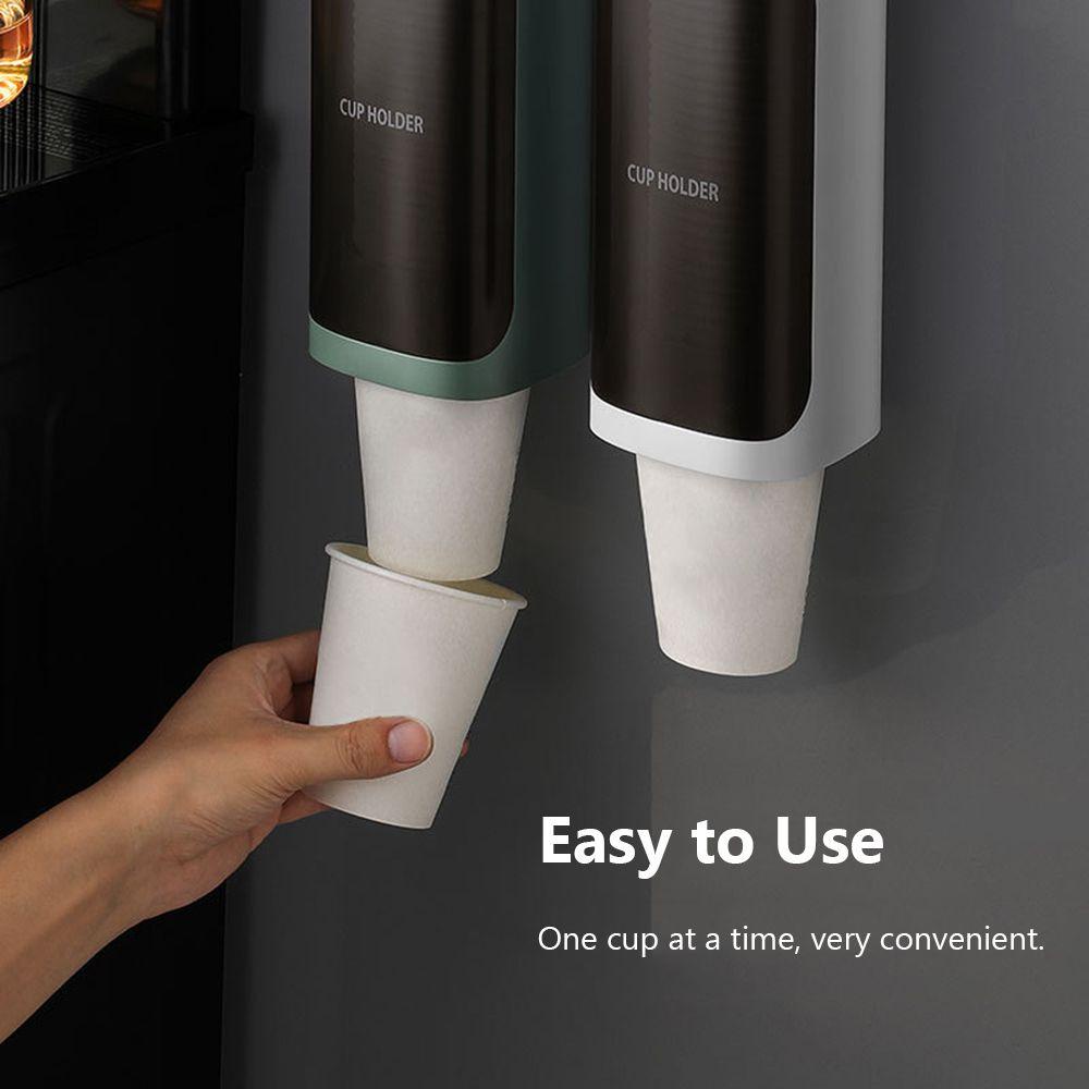 TOP Paper Cup Dispenser Dispenser Air Dinding Anti Debu Otomatis