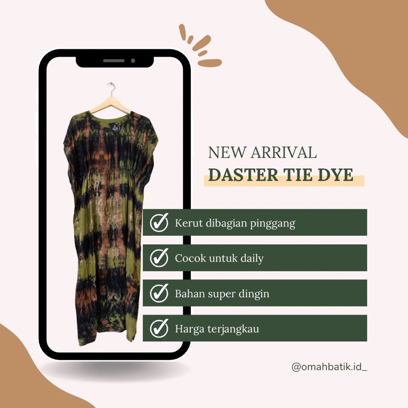 Daster Tie Dye