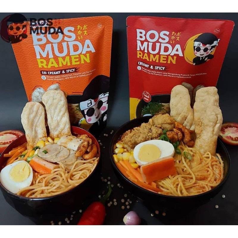 

BOS MUDA RAMEN CREAMY & SPACY INSTAN HALAL ( FREE GIFT )