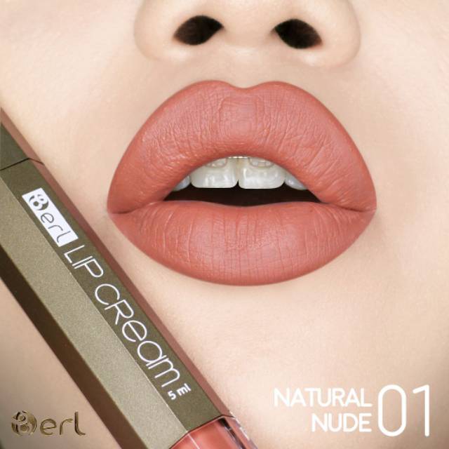 Lipcream B erl LM01/lipcream Nude/Lipmatte Nude/lipmatte coklat/lipmatte hits