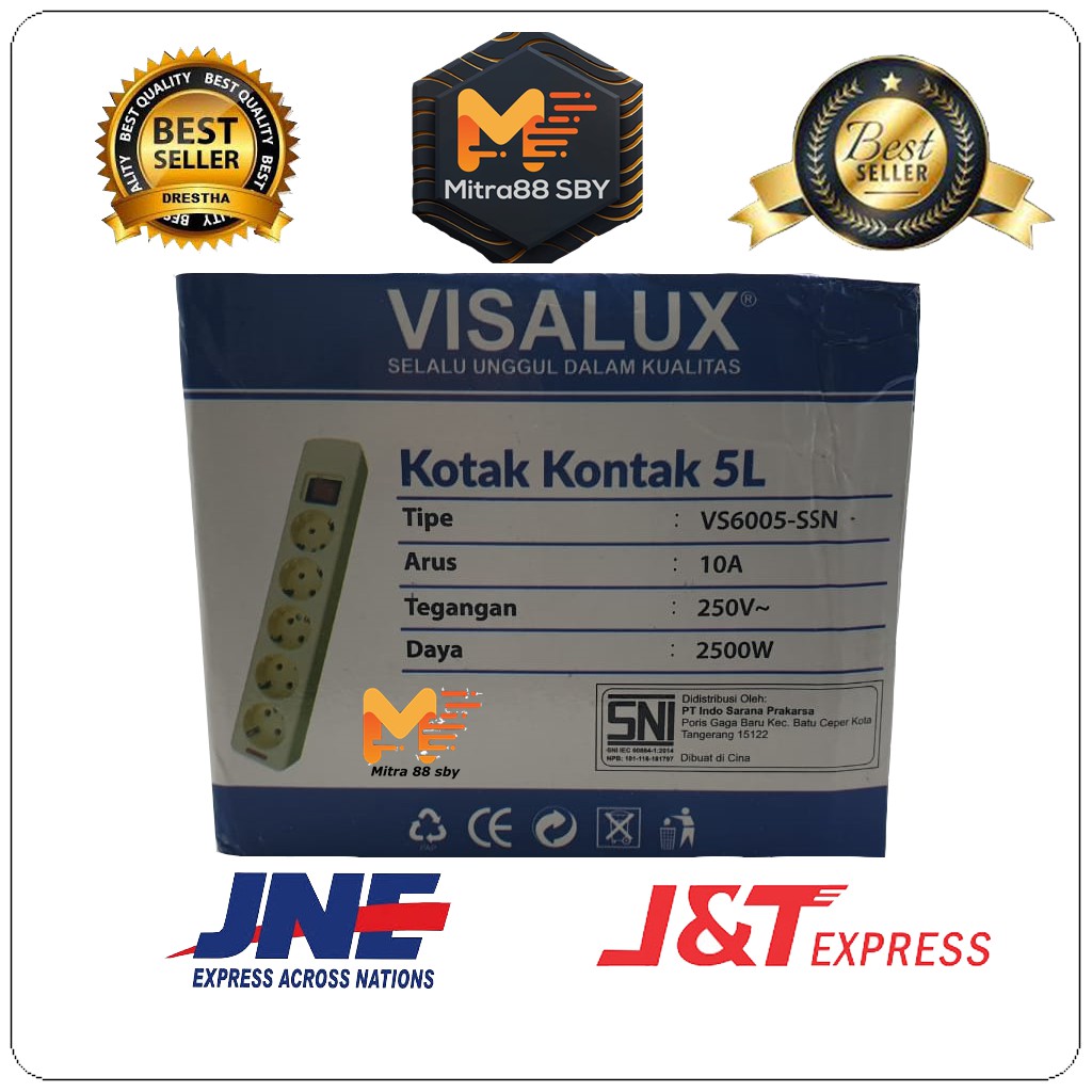 Mitra88sby stop kontak OB ( colokan listrik ) tanpa kabel 1 2 3 4 dan 6 lubang plus switch