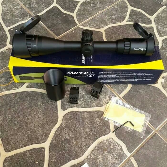 Promo Murah BisaCOD Teleskop teropong telescope SNIPER NT 3-9x40 AOGL Kafeelstoreid