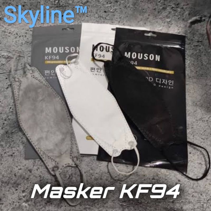 [READY STOCK] Masker MOUSON KF94 4play 10pcs PerPack