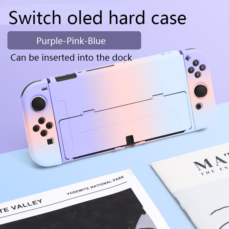 Hard Case Pelindung Bahan PC OLED Untuk Nintendo Switch