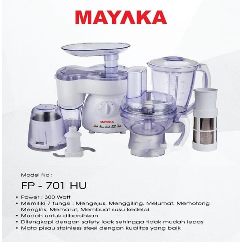 Mayaka Food Processor Blender