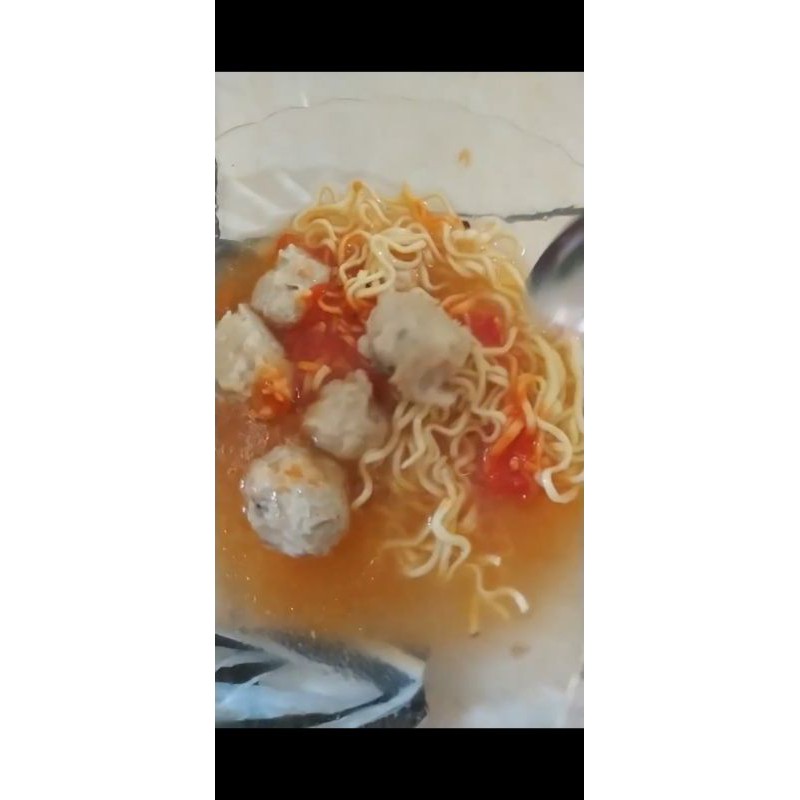 

Bakso ayam instan