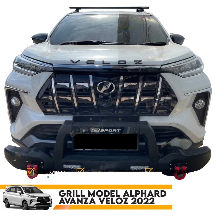 Grill Avanza Veloz 2022 Model Alphard